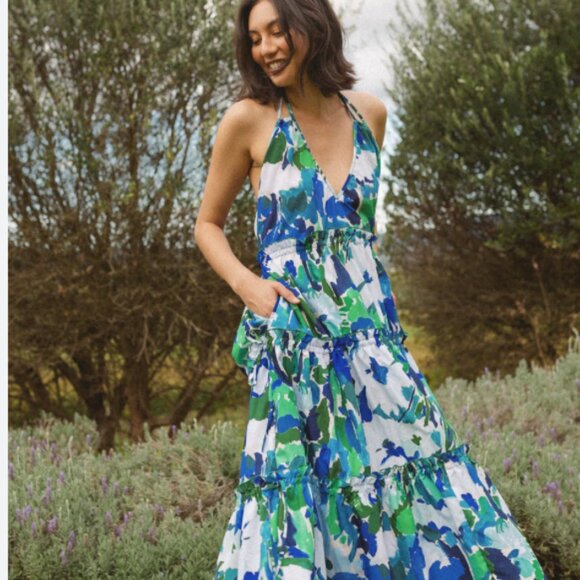 Viviana Multiway Dress - Monet  SIZE Large Brand New - Picture 4 of 9